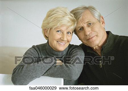 Senior couple, portrait View Large Photo Image Stock Photo - Senior couple, portrait. Fotosearch