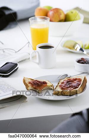 Picture - Breakfast on table. Fotosearch