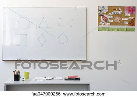 Geometric shapes on classroom whiteboard View Large Photo Image Stock Photograph - Geometric shapes on classroom whiteboard. Fotosearch