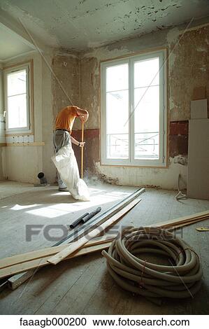 Stock Image - Apartment renovation. Fotosearch