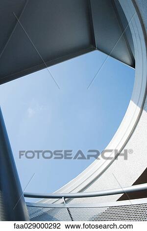 Stock Image - Architectural detail, low angle view. Fotosearch