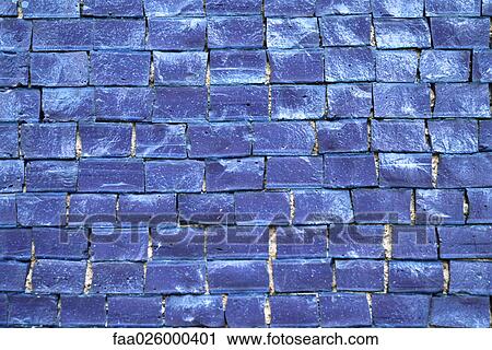 Blue tiles, full frame View Large Photo Image Stock Image - Blue tiles, full frame. Fotosearch