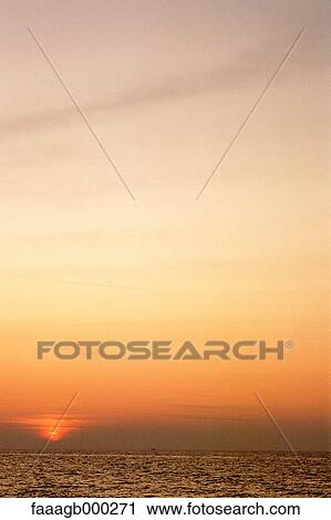 Crete, sea at sunset View Large Photo Image Stock Image - Crete, sea at sunset. Fotosearch