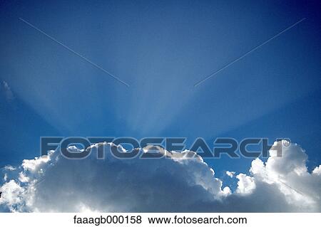 Cumulus cloud backlit by sun View Large Photo Image Stock Photo - Cumulus cloud backlit by sun. Fotosearch