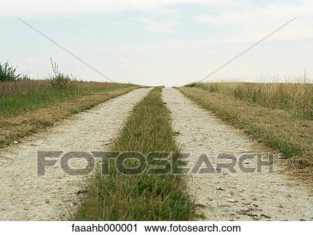 Stock Image - Dirt road. Fotosearch