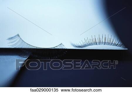 Fake eyelashes, close-up View Large Photo Image Stock Photography - Fake eyelashes, close-up. Fotosearch