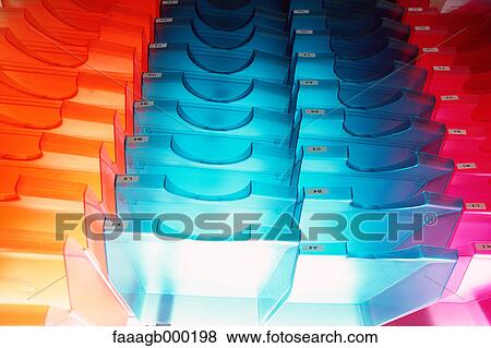 Filing trays, full frame View Large Photo Image Stock Photo - Filing trays, full frame. Fotosearch