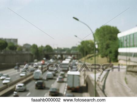 Four-lane highway, high angle view, blur View Large Photo Image Stock Image - Four-lane highway, high angle view, blur. Fotosearch