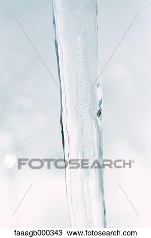 Icicle, close-up View Large Photo Image Stock Image - Icicle, close-up. Fotosearch