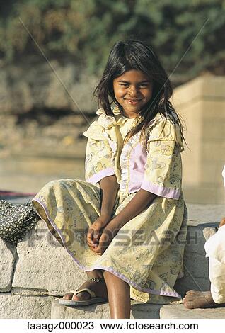 India, little girl View Large Photo Image Stock Image - India, little girl. Fotosearch