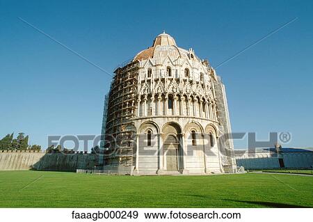 Stock Photo - Italy, Pisa, Baptistry. Fotosearch