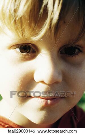 Little boy, portrait, close-up View Large Photo Image Stock Photography - Little boy, portrait, close-up. Fotosearch