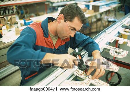 Stock Image - Manual worker. Fotosearch