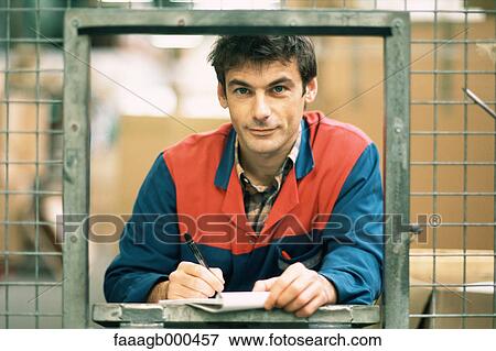 Stock Photo - Manual worker. Fotosearch