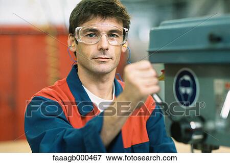 Stock Photo - Manual worker. Fotosearch