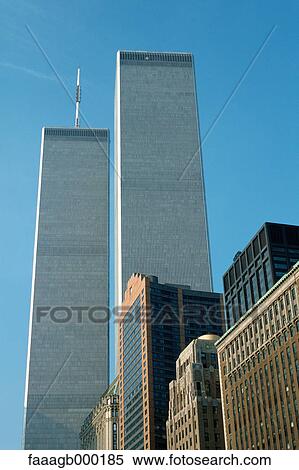 New York, Manhattan, World Trade Center View Large Photo Image Stock Photography - New York, Manhattan, World Trade Center. Fotosearch