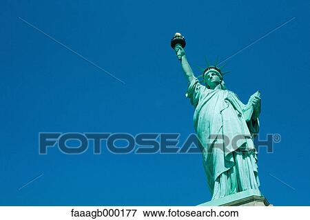 New York, New York, Statue of Liberty View Large Photo Image Stock Photo - New York, New York, Statue of Liberty. Fotosearch