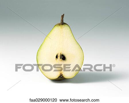Pear, cross section, close-up View Large Photo Image Stock Image - Pear, cross section, close-up. Fotosearch