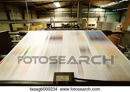 Picture - Printing press. Fotosearch