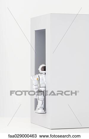 Robot hiding View Large Photo Image Stock Image - Robot hiding. Fotosearch