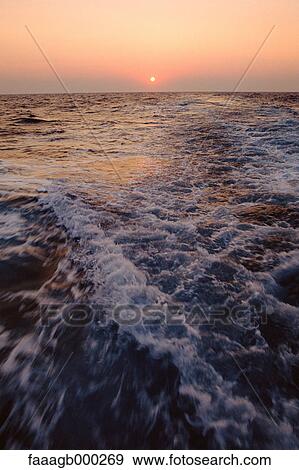 Sea at sunset View Large Photo Image Stock Photo - Sea at sunset. Fotosearch