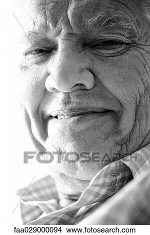 Senior man looking at camera, close-up, portrait View Large Photo Image Picture - Senior man looking at camera, close-up, portrait. Fotosearch