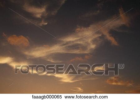 Stock Photography - Sky with clouds. Fotosearch