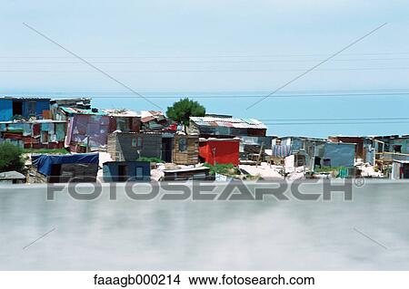 South Africa, Western Cape, shanty town View Large Photo Image Picture - South Africa, Western Cape, shanty town. Fotosearch