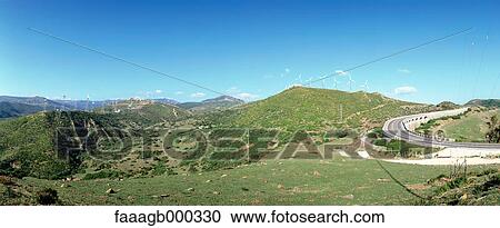 Spain, mountainous landscape View Large Photo Image Stock Image - Spain, mountainous landscape. Fotosearch