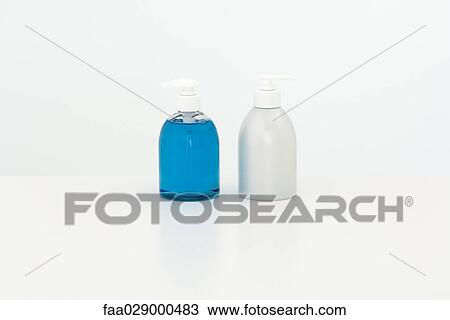 Two soap dispensers View Large Photo Image Stock Image - Two soap dispensers. Fotosearch
