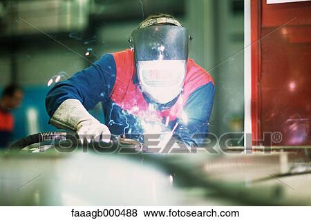Stock Photo - Welder. Fotosearch