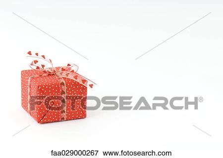 Stock Photo - Wrapped gift. Fotosearch