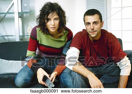 Young couple, portrait View Large Photo Image Stock Image - Young couple, portrait. Fotosearch