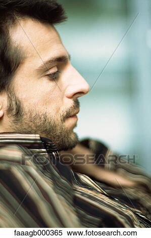 Young man, side view View Large Photo Image Stock Photography - Young man, side view. Fotosearch