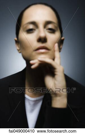 Stock Image - Businesswoman, portrait. Fotosearch