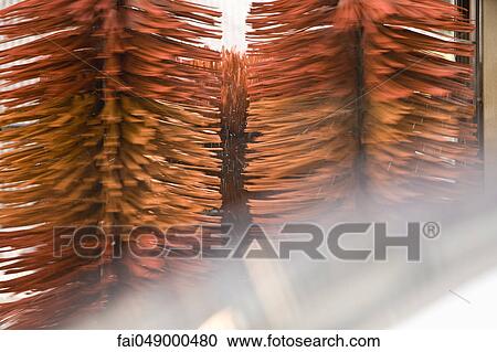 Car wash brushes View Large Photo Image Stock Image - Car wash brushes. Fotosearch