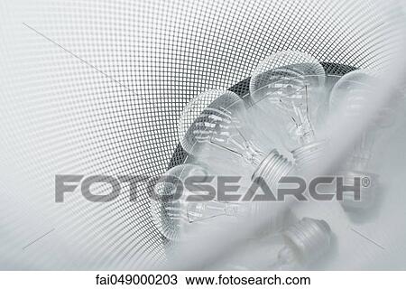 Conventional light bulbs in garbage can View Large Photo Image Stock Image - Conventional light bulbs in garbage can. Fotosearch