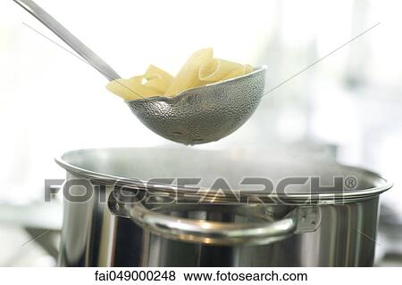 Stock Photo - Cooking pasta. Fotosearch