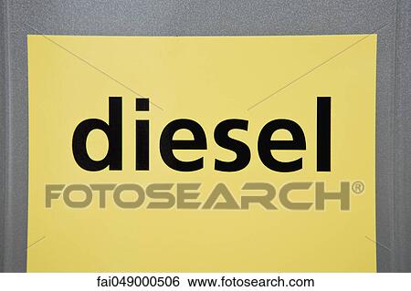 Diesel label on gas pump View Large Photo Image Stock Photograph - Diesel label on gas pump. Fotosearch