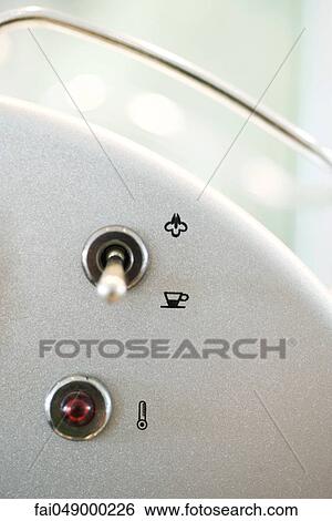 Espresso machine, close-up View Large Photo Image Stock Photograph - Espresso machine, close-up. Fotosearch