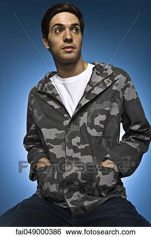 Fashionably dressed young man, portrait View Large Photo Image Stock Photograph - Fashionably dressed young man, portrait. Fotosearch
