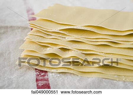 Fresh homemade lasagna sheets View Large Photo Image Stock Image - Fresh homemade lasagna sheets. Fotosearch