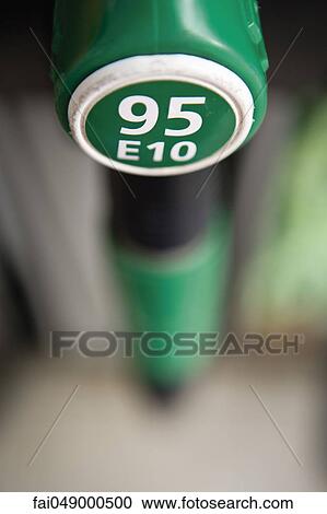 Unleaded "95 E10" is 95 octane gasoline containing 10% ethanol View Large Photo Image Stock Image - Unleaded "95 E10" is 95 octane gasoline containing 10% ethanol. Fotosearch