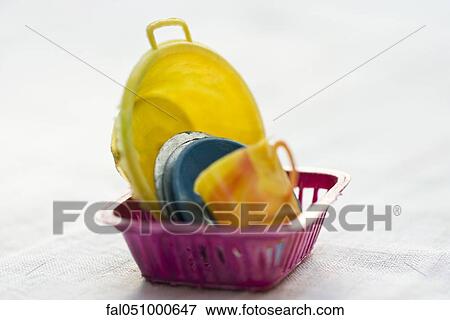 Dishes in drying rack View Large Photo Image Stock Photo - Dishes in drying rack. Fotosearch
