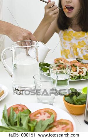 Eating salad View Large Photo Image Stock Image - Eating salad. Fotosearch
