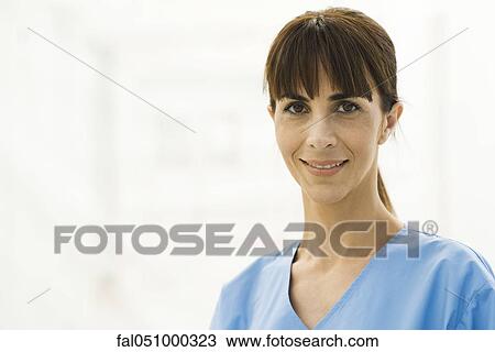 Health care professional, portrait View Large Photo Image Stock Image - Health care professional, portrait. Fotosearch