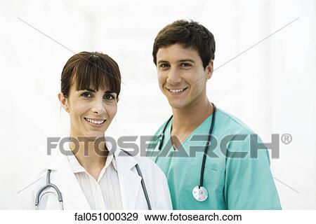 Health care professionals, portrait View Large Photo Image Stock Photo - Health care professionals, portrait. Fotosearch