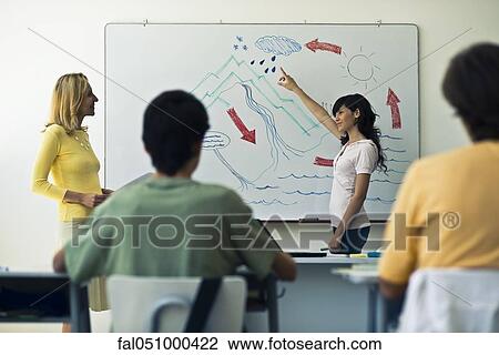 High school students learning about precipitation cycle in class View Large Photo Image Stock Image - High school students learning about precipitation cycle in class. Fotosearch