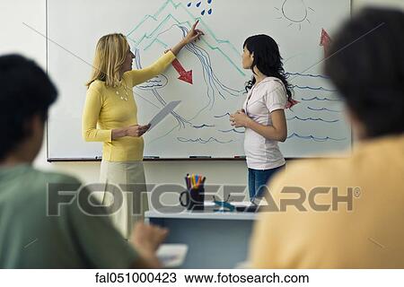 High school students learning about precipitation cycle in class View Large Photo Image Stock Image - High school students learning about precipitation cycle in class. Fotosearch