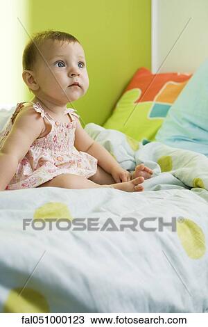 Infant girl View Large Photo Image Stock Image - Infant girl. Fotosearch
